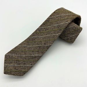 Vintage Ermenegildo Zegna Silk and Cotton tie